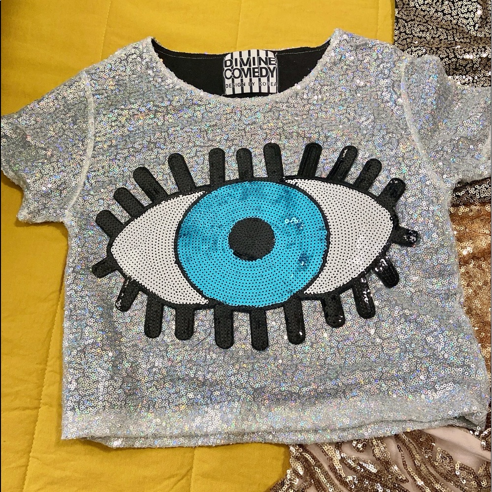 Sequin top